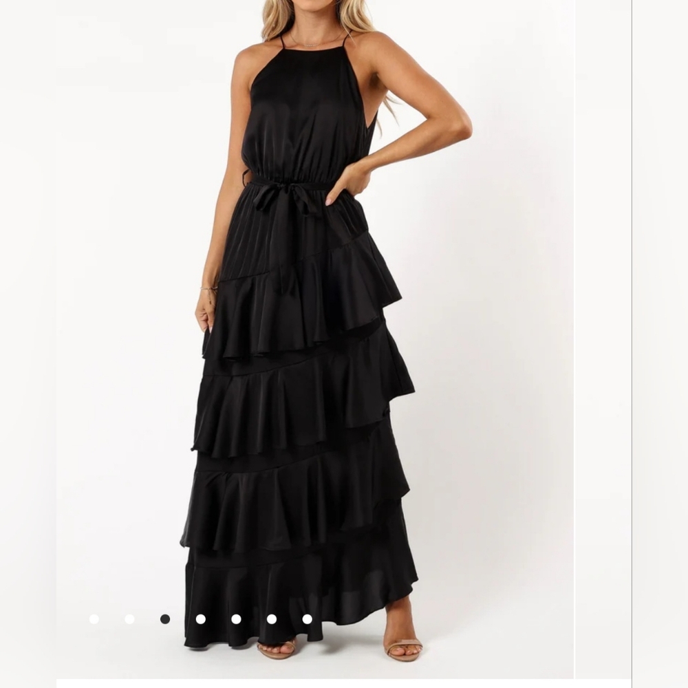 Petal & Pup Annalise Tiered Maxi  Dress